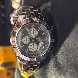 Invicta 18850 Aviator 47 mm Quartz Chronograph – Stainless Steel Bracelet